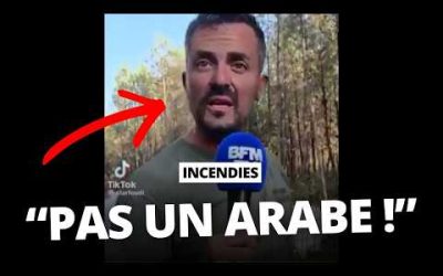 Un français solide dit la vérité sur les incendies au micro de BFMTV !
