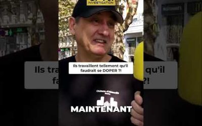 Ils travaillent tellement qu’il faudrait se DOPER ?!