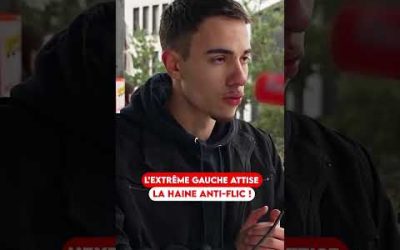 L&rsquo;EXTRÊME GAUCHE ATTISE LA HAINE ANTI-FLIC !