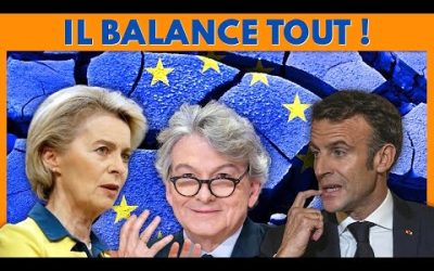 « Il faut le Frexit ! » : Thierry Breton pète un plomb en direct !