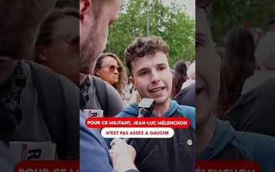 ON TROUVE QUE MÉLENCHON À LE SEUL PROGRAMME RADICAL : UN JEUNE MILITANT LFI RÉPOND À NOS QUESTIONS !