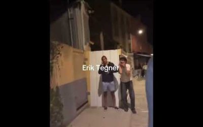 ERIK TEGNER AGRESSÉ PAR 100 ANTIFAS EN BRETAGNE