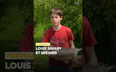 Louis Savary et ses oies !