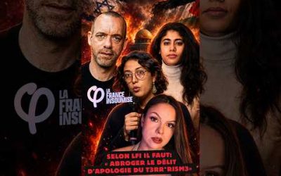 Lfi veut abroger le délit d’apologie du t3rror*sm3