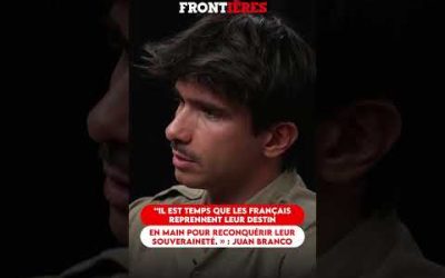 IL EST TEMPS QUE LES FRANÇAIS REPRENNENT LEUR DESTIN EN MAIN POUR RECONQUÉRIR LEUR SOUVERAINETÉ