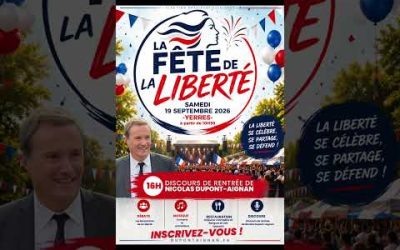 C’est la rentrée ! Besoin d’un sursaut politique.