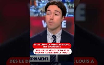 DÈS LE DÉBUT, LA FAMILLE DE LOUSI A PRIS 2 DÉCISIONS : PUBLIER LES VIDÉOS ET PRENDRE LA PAROLE