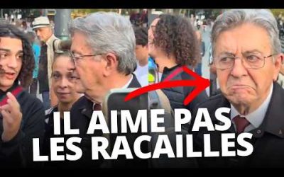Il découvre son électorat lors d&rsquo;un bain de foule et il les déteste ! Faux gauchiste ?