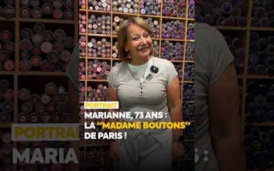 Marianne, 73 ans : la “madame boutons” de Paris !
