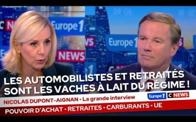 « Les automobilistes et retraités sont les vaches à lait du régime ! » · CNews, 16/09/2026