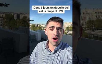 DANS 6 JOURS : ON VOUS DÉVOILE QUI EST LA TAUPE DU RN