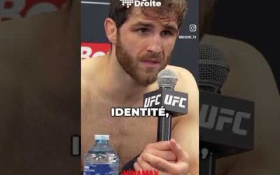 « Vous êtes des m*rdes » : un combattant UFC répond aux gauchistes – Louis Rigaudière