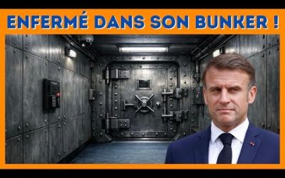 Dans son bunker à l’Élysée, Macron vient de péter un câble !