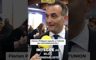 Florian Philippot appelle à l’UNION des SOUVERAINISTES !