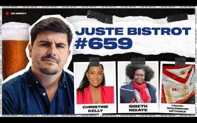 Christine Kelly : coup de gueule lumineux + franc-maçonnerie en slip (Juste Bistrot #659)