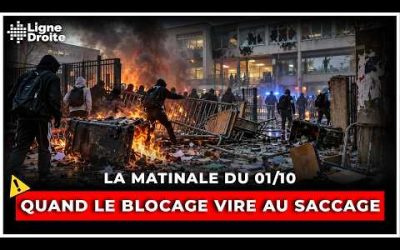 Du blocage au saccage de nos lycées – La matinale du 1er octobre