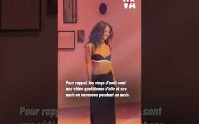 Léna Situations et ses fans à l’Accor Arena, pour fêter les 10 ans de ses vlogs d’août.
