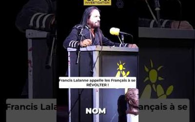 Francis Lalanne appelle les Français à se RÉVOLTER !
