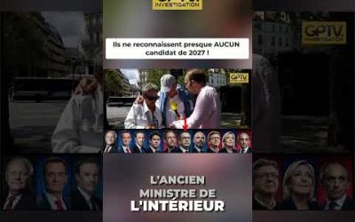 Ils ne reconnaissent presque AUCUN candidat de 2027 !