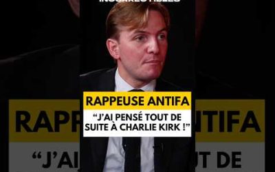 ERIK TEGNÉR / RAPPEUSE ANTIFA : « J’AI PENSÉ TOUT DE SUITE À CHARLIE KIRK ! »
