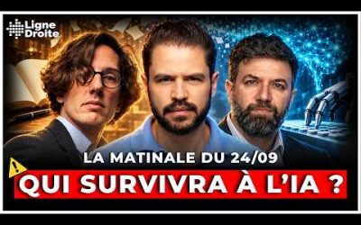 IA : écrivains et intellectuels sont-ils condamnés ? – La matinale du 24 septembre
