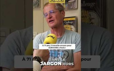 À 71 ans, il travaille encore pour SURVIVRE à Paris !