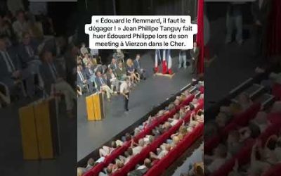 JEAN-PHILIPPE TANGUY FAIT HUER ÉDOUARD PHILIPPE