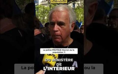 La police PROTÈGE Macron ou la population ?!